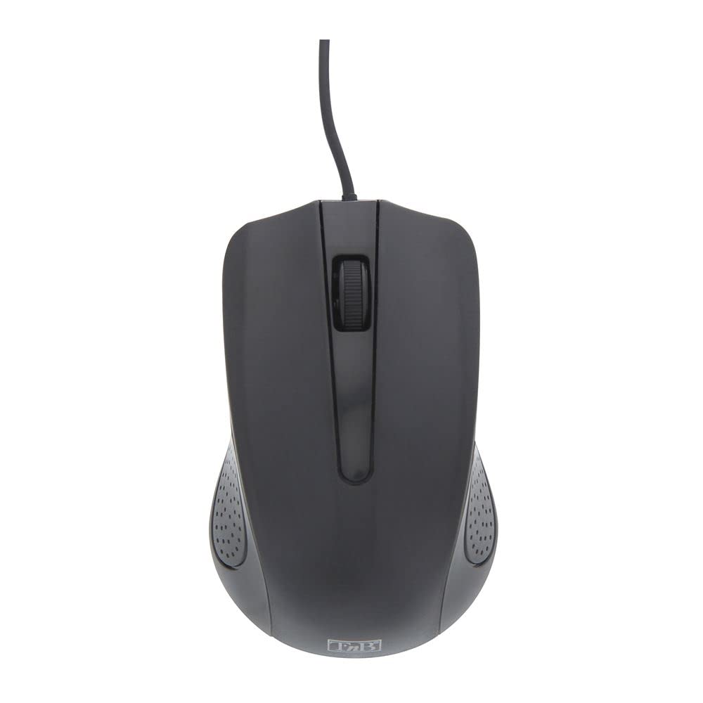 T'nB Shark SROPSHARK1 Wired Optical Mouse 800 dpi Black