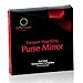 Compact Mirror 10X Magnifying Makeup Mirror Perfect for Travel Purse 2 Sided With 10X Magnifying Mirror 1X True Mirror