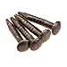 Dophee 5Pcs Retro Design Decorative Cabinet Jewelry Box Wooden Box Latch Hasps Buckle and 10Pcs Vintage Bronze Hinges and 60 Screws-Antique Bronze