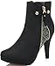 Dream Pairs Women's Cecile Platform High Heel Ankle Booties