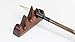 Easyou Rosewood Calligraphy Brush Rest Holder Chinese Brush Rack 9x2x4.5cm(3.5