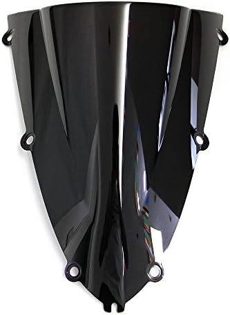 MFS MOTOR Double Bubble Windshield Windscreen Motorcycle Parts For Yamaha YZFR1 1998-1999