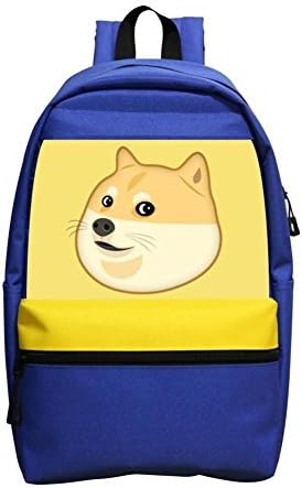 Funny Shiba Inu3d プリントバックパック 評価 カレッジショルダー サッチトラベルバッグ 大人用 子供用 旅行 デイパック ビジネス カジュアルスクール