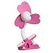 Dreambaby Stroller Fan - White/Pink