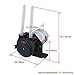 CNBTR 12V DC Idling Self-Absorption Dosing Pump Peristaltic Dosing Head with Two Connector for Aquarium Lab Analytical