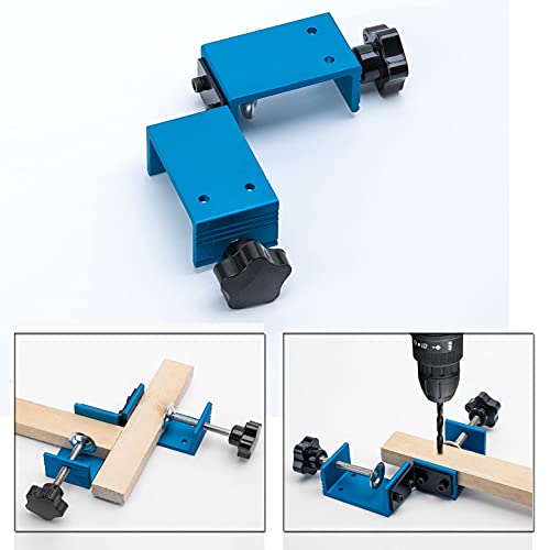 Right Angle Clamp ,90 Degree Corner Clamp with Adjustable Double Handle Corner Clamp for