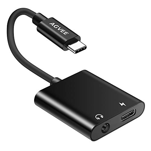 AGVEE USB-C to 3.5mm Headphones Adapter 