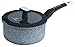 WaxonWare 1.75 Quart Ceramic Nonstick Pot with Lid - Non Toxic Nonstick Sauce Pan Cookware, Free of PFOA, Cadmium, & Lead - Small Non Stick Pots with Lid & Stay-Cool Handle - STONETEC Series