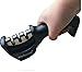 Mehome Knife Sharpener, 3 Stage Sharpening System for Knives, Black