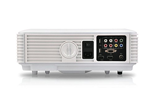 iCODIS RD-804 Video Projector, Supports 1080P, 2500 Lumens LCD, HD resolution, 1300:1 Contrast Ratio, Multimedia Home Theater Digital Projector. - Thumbnail 4