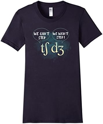 Women's Speech Therapy Shirt - Affricates won't stop Medium Navy
