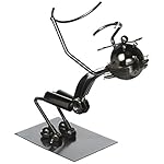 WINE-BODIES-ZB1150-Drunk-Man-Metal-Wine-Bottle-Holder-Charcoal