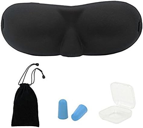Hack Your Sleep Mask, 3D Contoured and Comfortable Memory Foam