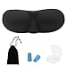 Hack Your Sleep Mask, 3D Contoured and Comfortable Memory Foam