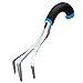 Radius Garden 10301 Ergonomic Aluminum Hand Cultivator, Blue