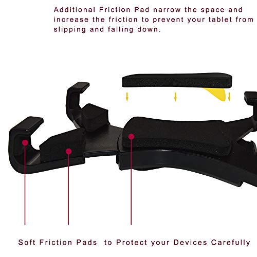 IPOW iPad Tripod Mount Adapter Universal Tablet Clamp Holder Fits Ipad