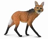 CollectA Wildlife Maned Wolf Toy Figure - Authentic Hand Painted Model