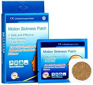 KONGDY® Motion Sickness Patches Anti Nausea Travel Pain Relief Car Sea Air CE FDA Certified (10)