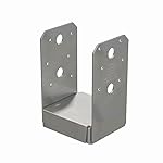 Simpson Strong Tie ABU44SS Stainless Steel Adjustable Post Base, 4" x 4"