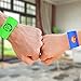 Sienon Superhero Slap Bracelets for Kids Party Favors-8 Pack Slap Bracelets-Superhero Prizes for Boys &Girls - Superhero Theme Party/Superhero Birthday Party/Christmas Halloween Party Favors Supplies