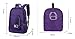Zatous Foldable LightWeight Backpack Unisex Casual Daypack Waterproof Hiking Bag for Travel Outdoor 23L