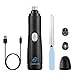 Pet Nail Grinder Dog Nail Clipper Trimmer Claw Care, Pet Electric Nail Grinders Quiet Claw Grooming, USB Rechargeable Potable Stress-Free Nail Grinders Dog, Cat, Rabbit Bird (Matte Black)