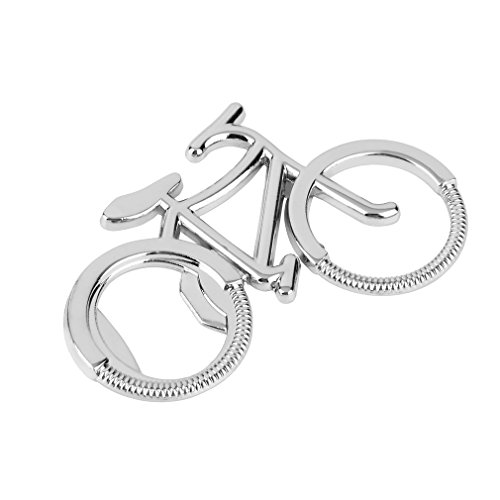 Mangocore 3PCS Cute Fashionable Bike Bicycle Metal Beer Bottle Opener keychain key rings for bike lover biker Creative Gift for cycling