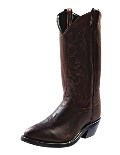 Old West Men's Trucker Western Work Boot Distressed 9 D(M) US