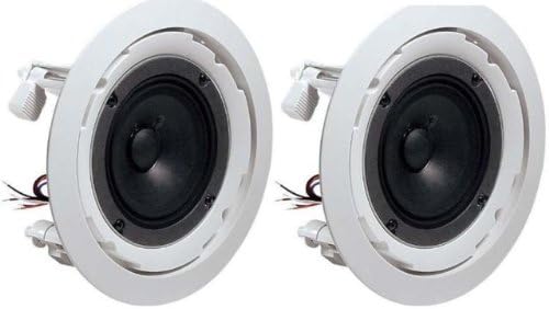 Y5B - 2x JBL PRO 4" OPEN BACKED 100V LINE CEILING SPEAKER 20W 8OHMS 93DB AUDIO