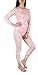 Sexy Basics Women's Thermal Underwear Base Layer Set Top & Bottom Fleece Lined Cotton - Mix & Match 1 to 3 Sets
