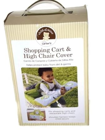 Amazon Com Shopping Cart And High Chair Cover By Carter S Owl Pattern Baby Shopping Cart Covers Baby