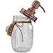 Premium Home Quality Copper Mason Jar Soap Dispenser - Stainless Steel Pump for Liquid Dish, Hand Soap or Lotions - includes Iconic, Vintage Ball 16 oz Glass Mason Jar for Kitchen or Bathroom