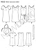 New Look sewing pattern 6022: Misses' Dresses & Bag size A (6-8-10-12-14-16)