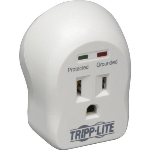 Tripp Lite Spikecube 1 Outlet Surge Suppressor - Receptacles: 1 X Nema 5-15r - 600j