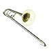 Flanger F-860 Intermediate B Flat Tenor Slide Trombone with F Trigger with Case, Mouthpiece, Gloves and Cleaning Cloth