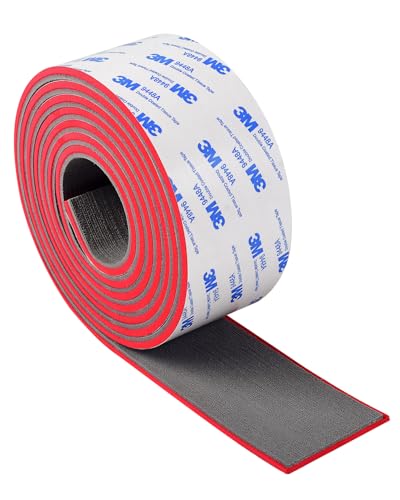 OCEANBROAD Boat Flooring 96''x2.4'', Dark Gray with Red Seam Lines at Amazon