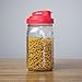 reCAP Mason Jars Lid POUR Cap, Wide Mouth, Red - BPA-Free, American Made Ball Mason Jar Lids for Preparing, Serving and Storage, Spill Proof and Made with Safe, No-Break Materials