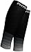 Physix Gear Calf Compression Sleeves for Women and Men - Calf Compression Sleeve for Running, Provides Calf Support and Shin Splints comfort, Compression Sleeves Calf for Enhanced, Black/Grey, S/M