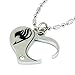 HiRudolph Cosplay Fairy Tail LOVE Necklace Pendant Heart Figure Lovers Gift