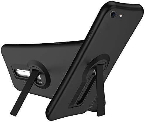 iPhone Xs Case, iPhone X Case, NOHON Kickstand Case [Vertical and Horizontal Stand] [Reinforced Drop Protection] with Flexible TPU Bumper for iPhone X XS - Black