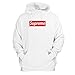 Supreme Birthday B-Day Gift Hoodie Small White