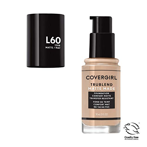 Covergirl Trublend Matte Made Foundation L60 Light Nude - Image 11