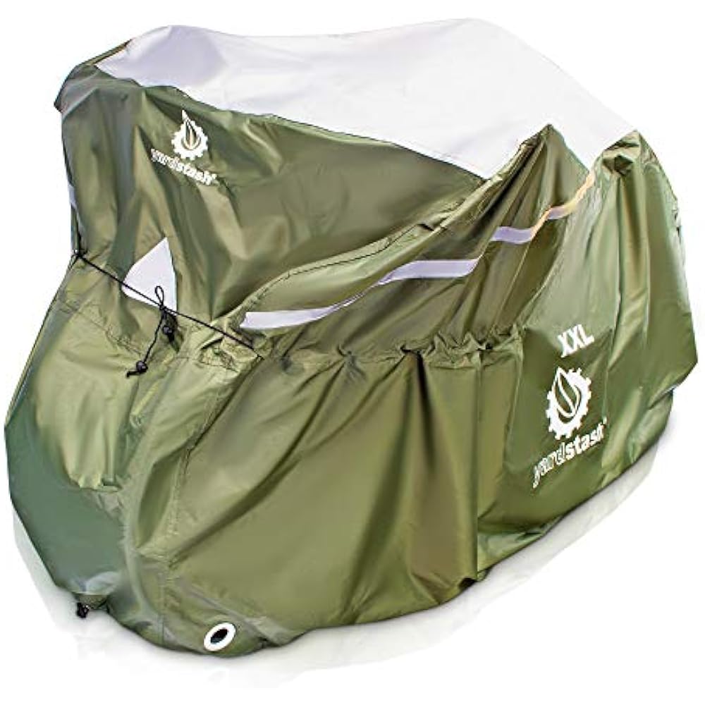 XL XXL Outdoor Waterproof Bike Cover Bicycle Storage Tarp 2 3 Bikes
