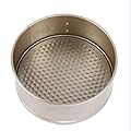 Bakeware Springform Pan Round Cake Pans Nonstick Coating For Easy Food Release And Cleanup Side-wall Clamp Enables Of Baked Foods. (gold)