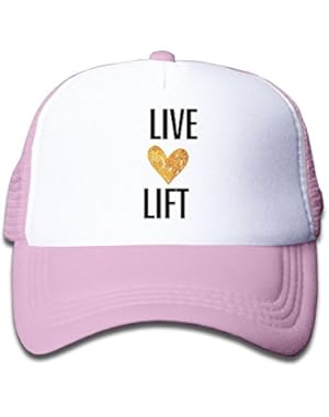 Live Love Liftâ Baby Boy Girl Fashion Adjustable Baseball Trucker Hat