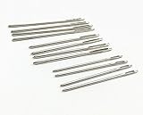 12pcs Steel Large Eye Blunt Needle Knitting Embroidery Needle Set(Length:5.3,6.0,7.0cm) by Alimitopia