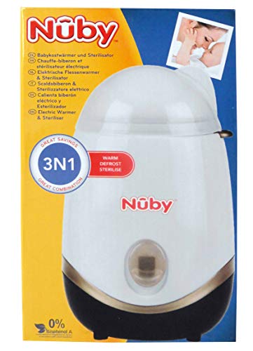 nuby one touch bottle warmer