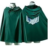 Fantasycart Attack on Titan Anime Shingeki no Kyojin Cloak Cape Clothes Cosplay
