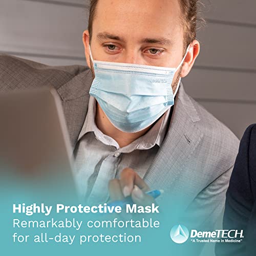 DemeTECH DemeMASK ASTM Level 3 Highly Protective 3 Layer Face Mask with