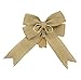 Aokbean Set of 2 Burlap Bows 11